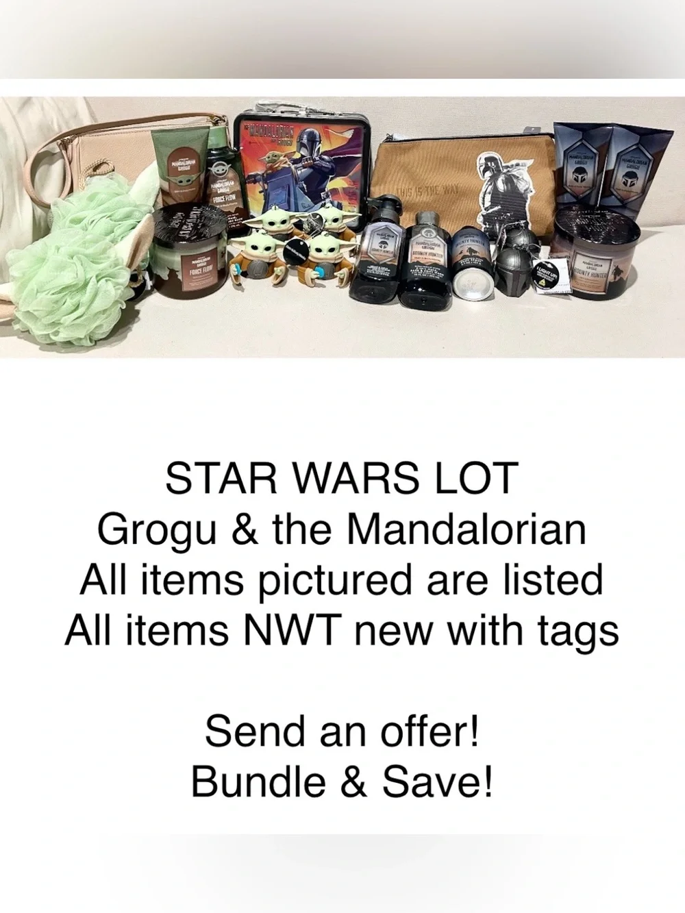 Bath & Body Works Star Wars Mandalorian FORCE FLOW Men’s 3 in 1 body wash NEW